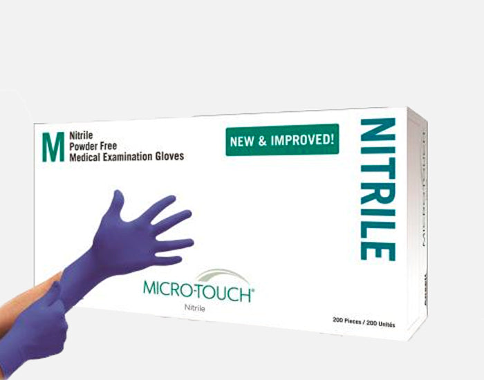 MICROTOUCH®Nitrile,Powder-free,Non-Sterile,Blue