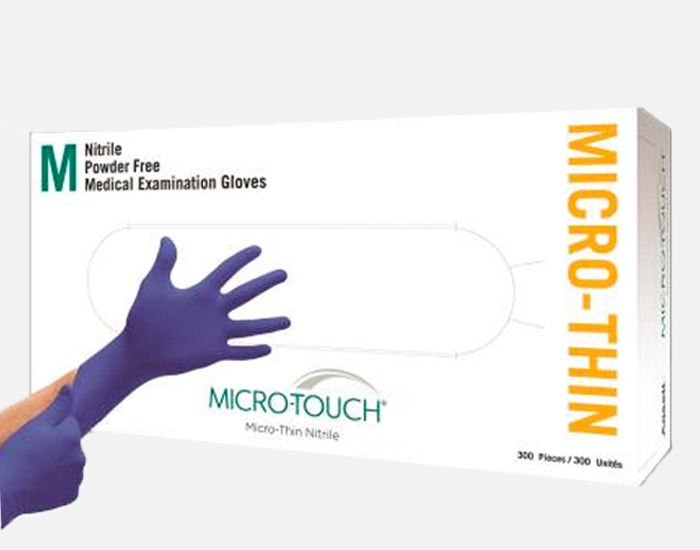 MICROTOUCH®Micro-Thin™ Nitrile Powder-Free,Non-Sterile,Blue