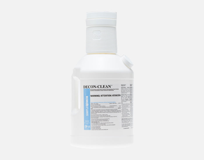 Decon-Clean SimpleMix, 1:128 Dilution, Sterile, 1gl, 4/cs