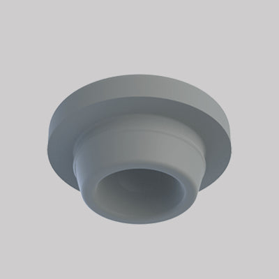 13mm Serum Stopper, Snap-On, Chlorobutyl, Siliconized, Gray