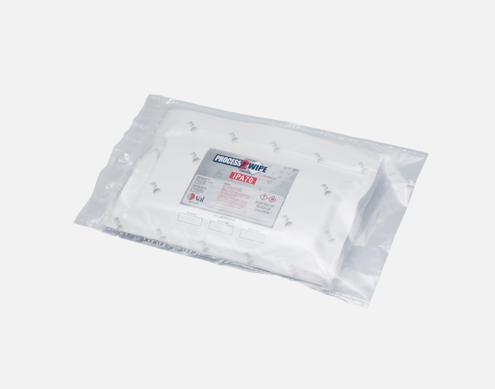 Process2Wipe IPA 70, 70% USP Isopropyl Alcohol, 30% USP Water for Injection