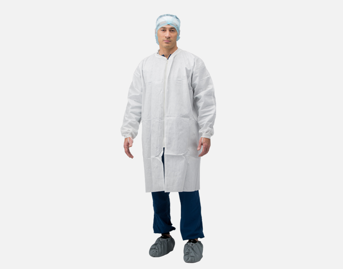 SMS Frock, Sterile, Zipper Closure