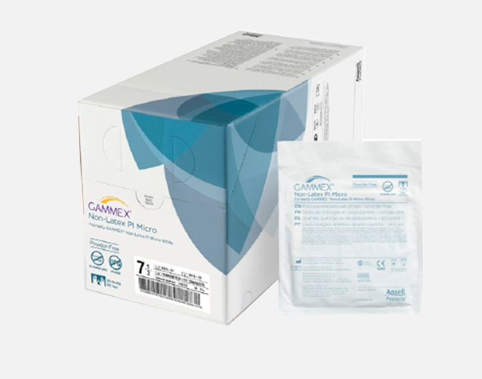 Surgical Glove GAMMEX® Non-Latex PI Micro, Size 7.5, Sterile Polyisoprene, Standard Cuff Length