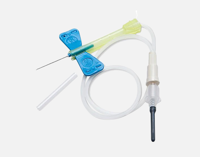 Blood Collection Set, 23G x ¾” Needle, Luer Adapter