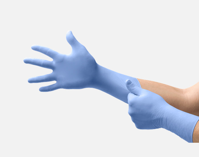 MICROTOUCH® Nitrile E.P.® Nitrile Powder-Free, Non-Sterile, Blue