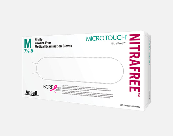 MICROTOUCH® NitraFree™, Powder-Free, Non-Sterile, Pink