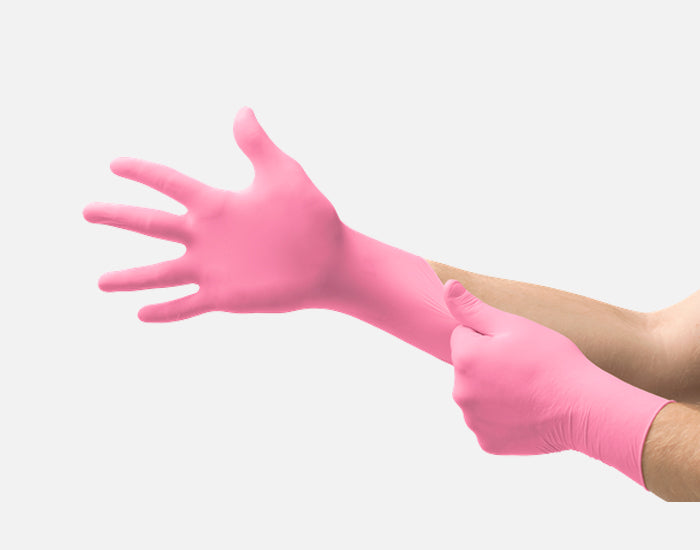 MICROTOUCH® NitraFree™, Powder-Free, Non-Sterile, Pink