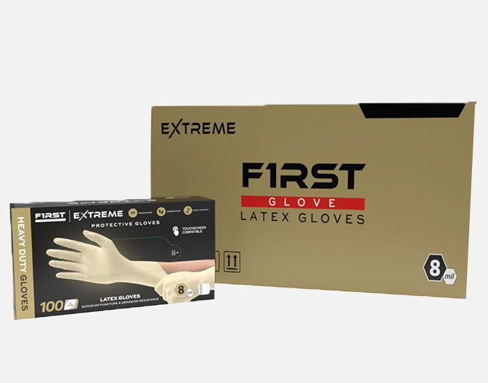 Extreme 8 Mil Latex Gloves