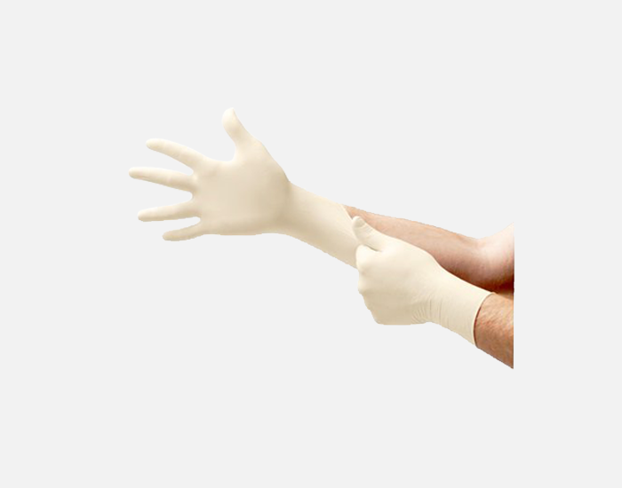 TouchNTuff Cleanroom Sterile Neoprene Gloves, 12″, White