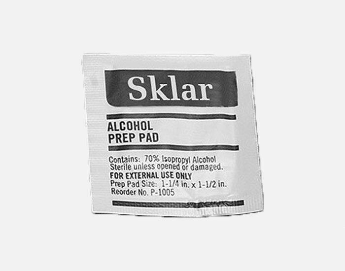 SKLAR Alcohol Prep Pad Sterile