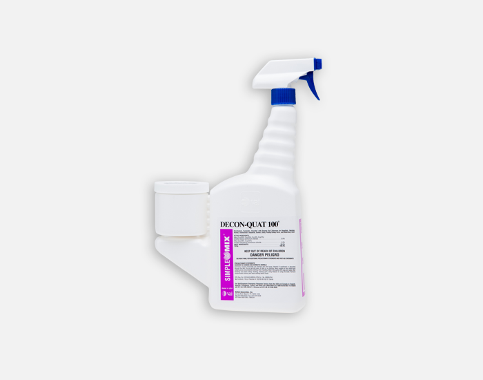 DECON-QUAT 100 – SimpleMix Attached Trigger Spray 16/oz