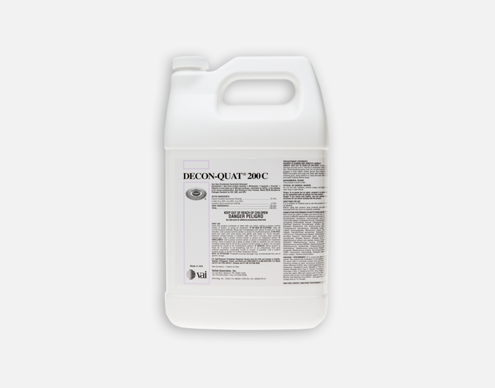 DECON-QUAT 200C – Quaternary Ammonium, Concentrate, Non-Sterile