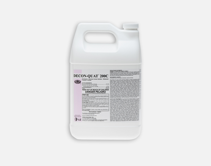 DECON-QUAT 200C -Quaternary Ammonium, Sterile 1 Gallon