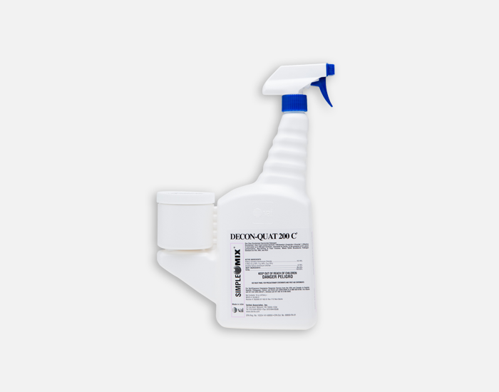 DECON-QUAT 200C, Quaternary Ammonium, SimpleMix, Non-Sterile