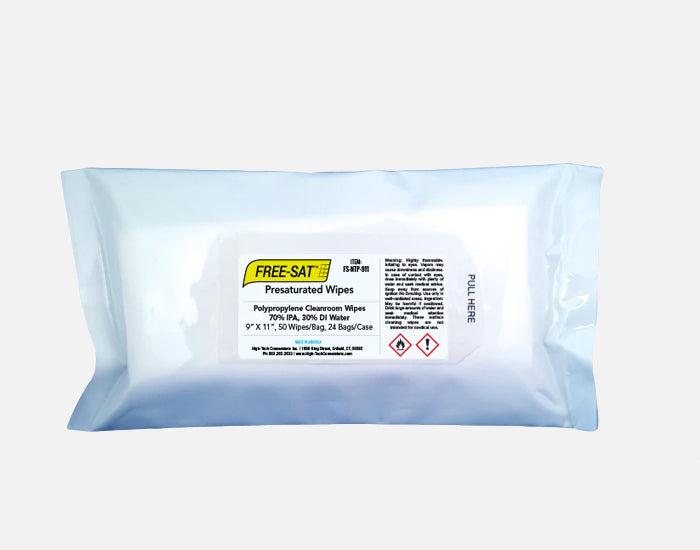 FREE-SAT® Polypropylene 70% IPA, 9″ x 11″