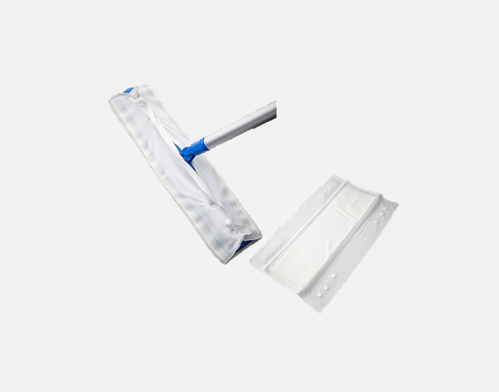 PharmaMOP Gamma Sterile Polyester/Microfiber Mop Head