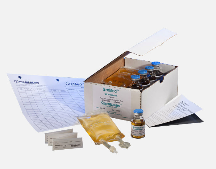 PATT, Personal Aseptic Technique Test kit, 20 ml vials,