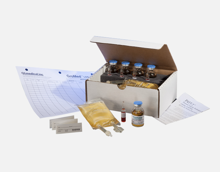 GroMed™ – Personal Aseptic Technique Test (PATT2) kit.