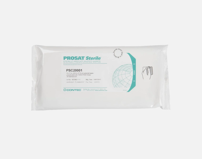 PROSAT® Sterile™ Sigma™ Wipes, 70% IPA and 30% DI