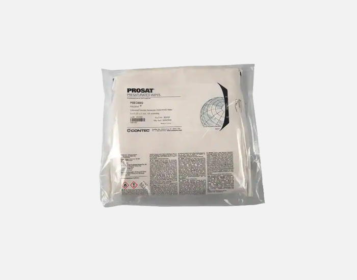 PROSAT® EcoCloth™ Absorbent NonWoven Polyester/Cellulose Presaturated Wiper