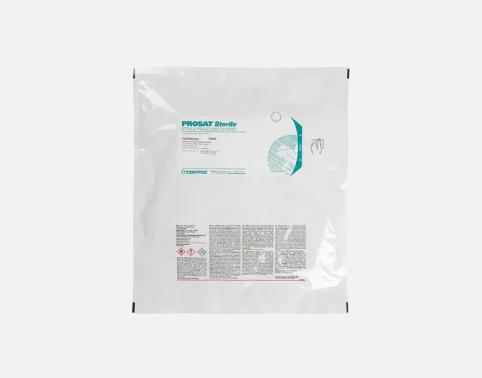 PROSAT® Sterile™, Polynit Heatseal Wipes Presaturated