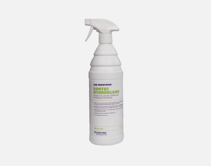 Contec HydroKlean, Sterile Fill, 170 oz (5L), Capped Container