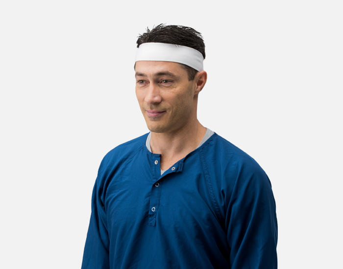 Sweat-less Cleanroom Headband