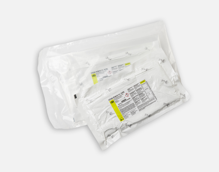 STERI-PEROX 3% 12″ x 12″ Saturated Wipe