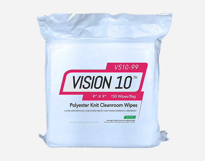 VISION 10™ Polyester Knit Cleanroom Wipes (115 gsm)